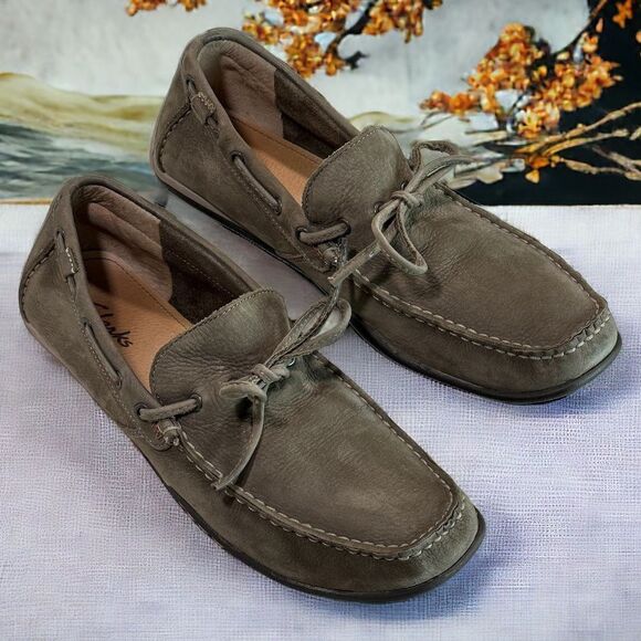 Clarks Loafers Mens Size 10M - Picture 1 of 16